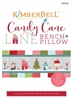 CANDY CANE LANE Bench Pillow Machine Embroidery from Kimberbell