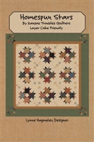 Homespun Stars Quilt Pattern by Kansas Troubles Quilts