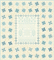 Bluebird: Cabin Fever Quilt Pattern by Laundry Basket Quilt