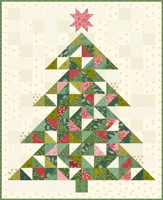 Christmas Tree Quilt Pattern-Laundry Basket Quilts Edyta Sitar