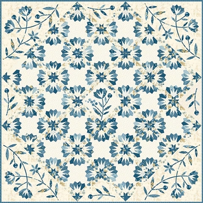 New Dresden Bloom Quilt Pattern from Edyta Sitar