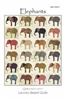 Elephants Applique Quilt Pattern by Laundry Basket Quilts