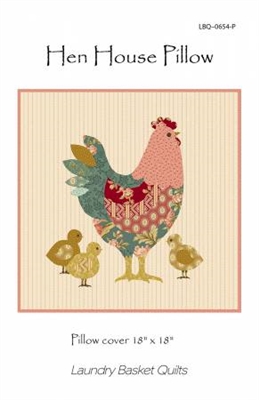 Hen House Pillow or Quilt Pattern by Edyta Sitar