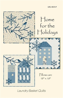 Home for the Holidays Quilt Pattern Trio by Edyta Sitar -Laundry Basket Quilts