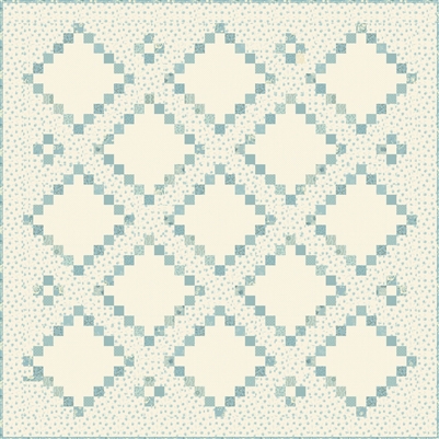 Bluebird: Little Bear Quilt Pattern by Laundry Basket Quilt