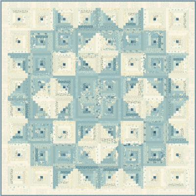 Bluebird: North Star Quilt Pattern by Laundry Basket Quilt