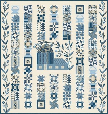 Patchwork Barn Quilt Pattern by Edyta Sitar