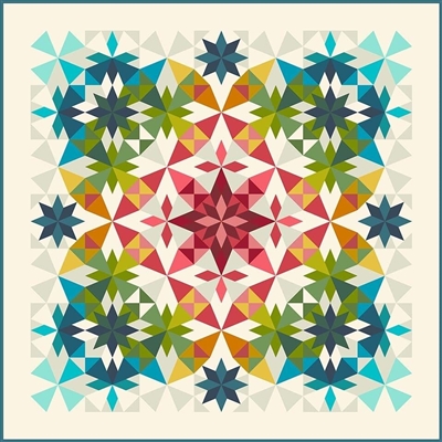 Alaska Rainbow Quilt Pattern by Edyta Sitar
