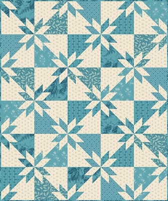 Sky and Sea Quilt Pattern by Edyta Sitar, Laundry Basket Quilts 813-P