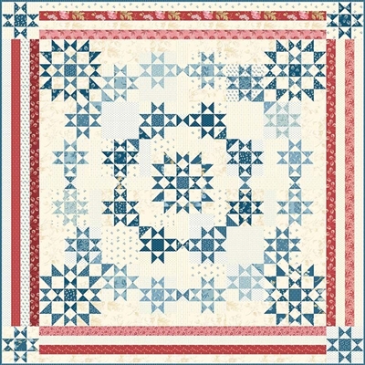 Sparklers Quilt Pattern by Laundry Basket Quilts