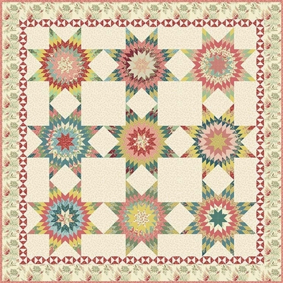 Spotlight Quilt Top Kit by Edyta Sitar, Laundry Basket Quilts