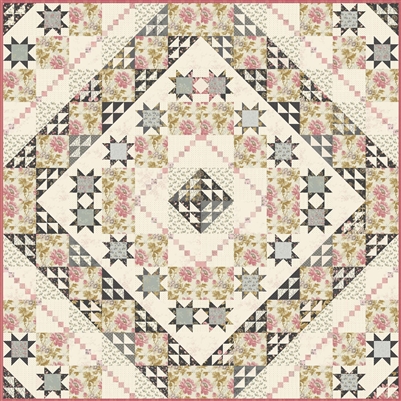 Sweet Pea Moonstone Quilt Pattern by Edyta Sitar of Laundry Basket Quilts