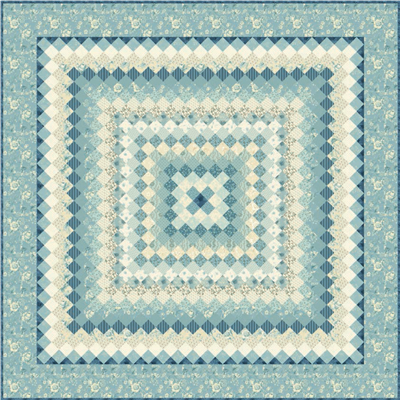 Trip Around the Island Quilt Pattern by Laundry Basket Quilt