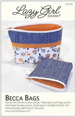 Becca Bag Pattern from Lazy Girl Designs