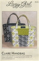 Claire Handbag Pattern by Lazy Girl Designs