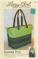 Summer Tote Bag Pattern by Lazy Girl Designs