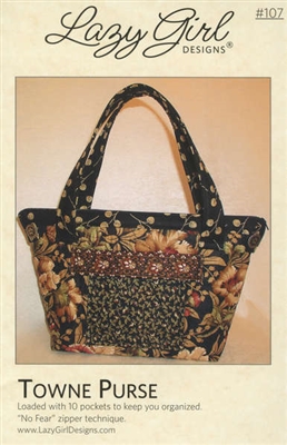 Towne Purse Pattern by Lazy Girl Designs