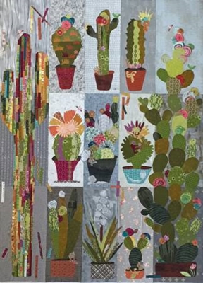 Collage Cactus Quilt Pattern