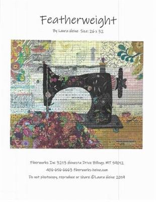 Featherweight: Sew Machine Collage Quilt Pattern by Laura Heine