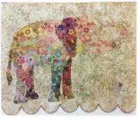 Lulu Elephant Collage Quilt Pattern