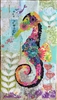 Mini Havana Seahorse Collage Quilt Pattern by Laura Heine