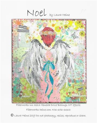 Noel the Angel Collage Quilt Pattern