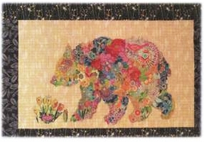 Paisley Bear Collage Quilt Pattern