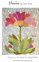 Phoebe Applique Flower Collage Quilt Pattern