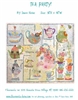 Tea Party Collage Pattern from Laura Heine