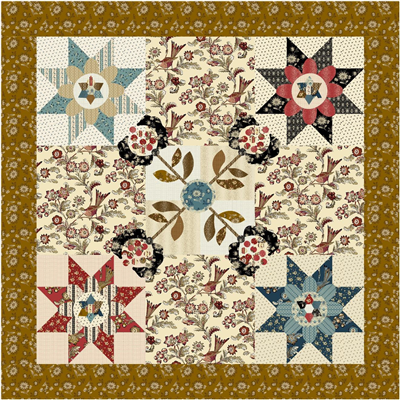 Allambee Quilt Kit by Max & Louise Pattern Co.