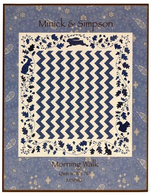 Morning Walk Applique Quilt Pattern by Minnick & Simpson