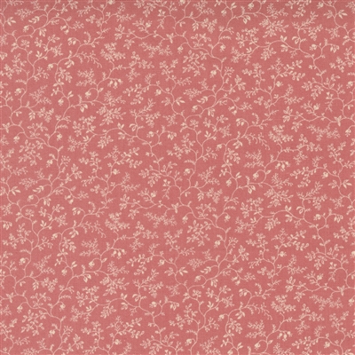 Kate's Garden Tiny Bramble Vine Fabric in Pink by Betsy Chutchian for MODA FABRICS
