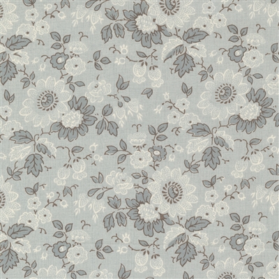 This fabric features a floral vine flower.