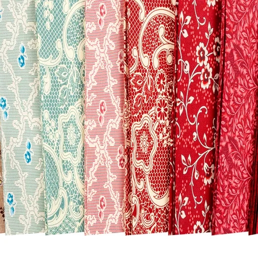 Lydia's Lace Fat Quarter Bundle by Betsy Chutchian Circa 1840-1880.