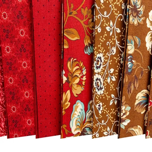 Lydia's Lace Fat Quarter Bundle by Betsy Chutchian Circa 1840-1880.