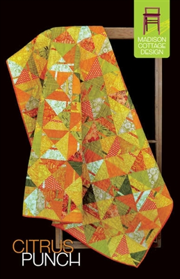 Citrus Punch Quilt Pattern by Madison Cottage
