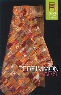 Persimmon Bars Quilt Pattern by Madison Cottage