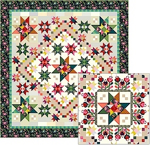 Color Love BOM Quilt Pattern Set
