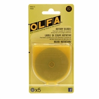 OLFA 60mm Rotary Cutter Blade Refills- 5 pack