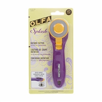 Splash Rotary Cutter 45mm from Olfa PURPLE)