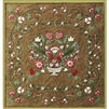 Antique Flower Garden Wool Applique Quilt Pattern