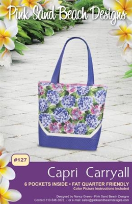 Capri Carryall Bag Pattern from Pink Sand Beach Designs