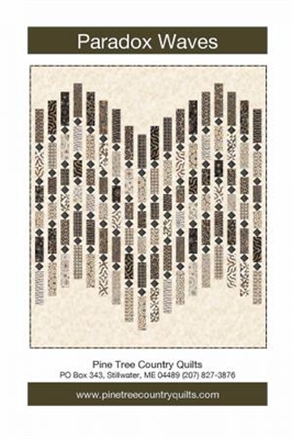 Paradox Waves Quilt Pattern by Pine Tree