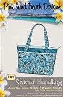 Riviera Handbag  Quilt Pattern by Pink Sand Beach Designs
