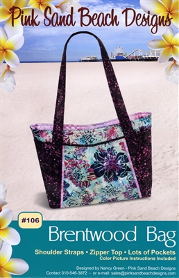 Brentwood Bag Quilt Pattern by Pink Sand Beach Designs