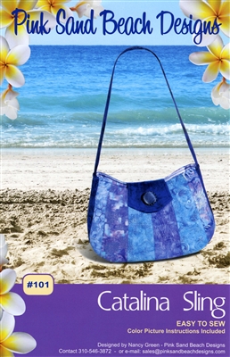 Catalina Sling Bag Quilt Pattern by Pink Sand Beach Designs