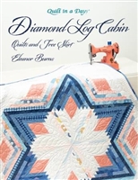 Diamond Log Cabin Christmas Tree Skirt Pattern from Quilt In A Day