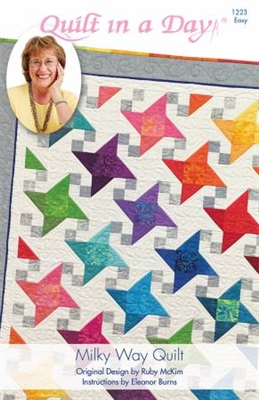 Milky Way Quilt Pattern by Quilt In A Day