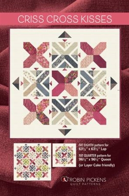 Criss Cross Kisses Quilt Pattern from Robin Pickens