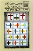 Fly Boy Quilt Pattern by Suzanne's Art House